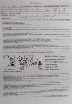 HNMIX ВОДОРОДНЫЙ НАБОР АЗОТ ВОДОРОДНЫЙ БАЛЛОН 8 Л РЕДУКТОР 16 КРЫШКА КРЫШКА