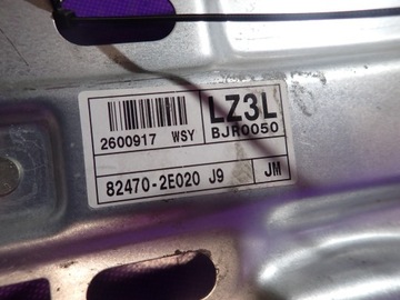 фото thumb №5, Hyundai tucson i 04-10 підйомник вікна перед лівий 824702e020