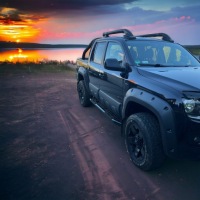 фото thumb №8, Градуси бічні пороги сталь volkswagen amarok 2010-2022