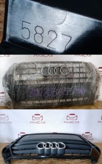 Audi q3 рестайлинг  16- решётка радиатора решётка решётка  радиатора перед 8u0853653m Цена, фото thumb