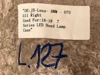 фото thumb №10, Корпус фара правого передний led do bmw serii 7 g11 g12 2015-2018