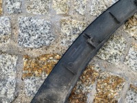 Tesla model y молдинг крыла левая перед 1658691-00-a оригинал с Разборки, фото thumb