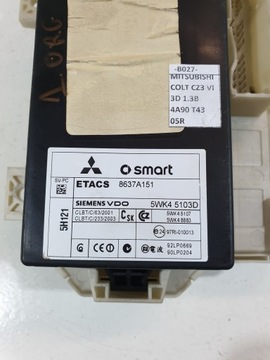 фото thumb №9, Коробка запобіжників mn108319 mitsubishi colt cz3 vi 1.3b