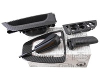 фото thumb №1, Панель двері + ручка + рамка чохол важеля перемикання передач + ручка гальма bmw 3 e90 e91 карбон