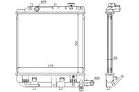 фото thumb №1, Nissens радиаторов двигателя mazda demio 1.3/1.5 08.9