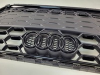 фото thumb №12, Audi s4 b9 рестайлінг a4 решітка радіатора решітка mat радіатор бампера чорний line нова