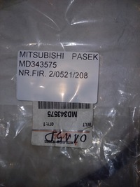 фото thumb №6, Mitsubishi ремінь клиновий багатореберний md343575 oem
