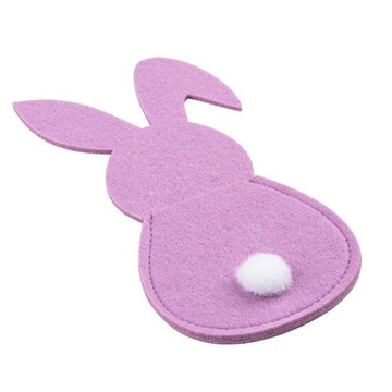 Чехлы для столовых приборов, карманы, пасхальные футляры, Altom Design, Bunny, 4 шт.