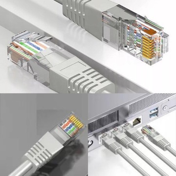Сетевой кабель Lan UTP, витая пара Cat 5e, 3M