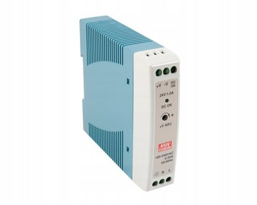 Zasilacz na szynę DIN Mean Well MDR-20-24 1 A 24 W