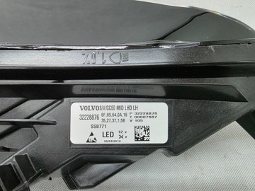 фото thumb №10, Volvo s60 iii 2017+ лампа перед ліва повний led mid usa америка 32228876