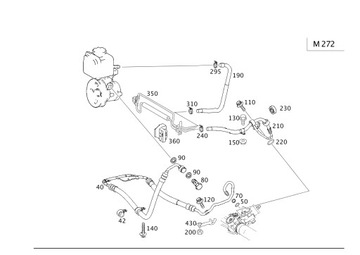 фото thumb №8, Mercedes w211 e230 benz шланг підсилювача a2114663081 a2114604124