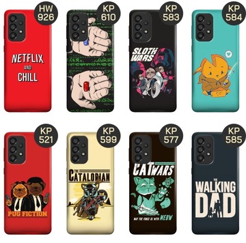 ETUI DO SAMSUNG GALAXY A33 5G WZORY NETFLIX SERIALE FILMY KINO OBUDOWA CASE