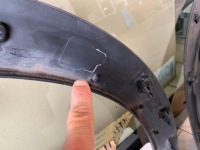 Peugeot 5008 ii 2 молдинг накладка крыла задний  задняя правая 9814070377 Доставка, фото thumb