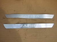 фото thumb №1, Накладки пороговые opel zafira b хром