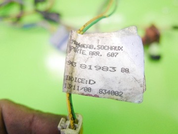 фото thumb №11, Жгут установка дверь левая зад задняя peugeot 607