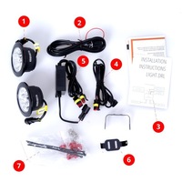 фото thumb №3, Drl круглые свет дневные osram led 407o 7/9cm