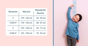 Krzesło obrotowe Entelo Petit Jasmine Podnóżek r.4