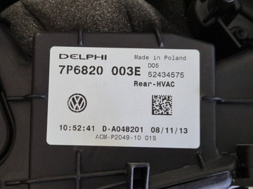 фото thumb №10, Vw touareg ii 7p отопитель задняя вентилятор 7p0955453 7p0820003e