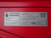 Audi a4 b8 8k 07-11 капот крышка двигателя czerwona lz3m Киев, фото thumb