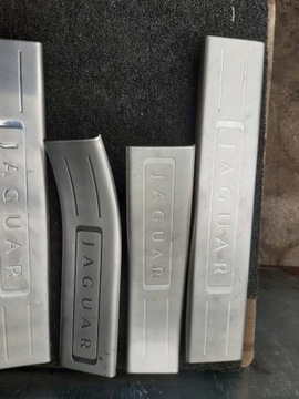 фото thumb №8, Планка пороговая хром jaguar xj x351 комплект