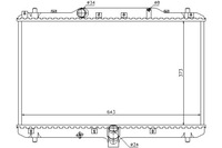 фото thumb №11, Радиатор двигателя fiat sedici 06-, suzuki sx4 ey,