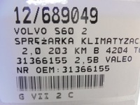 фото thumb №10, Volvo s60 2 ii компрессор кондиционера 31366155 2,5b