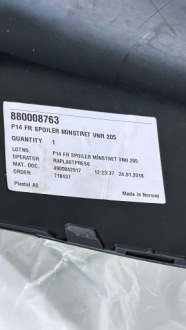 фото thumb №8, Volvo c30 06-10 накладка бампера перед передней 30657192