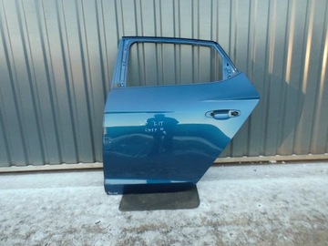 фото thumb №1, Двері seat leon iii 5f 5 двері ліві задні синій lw5p оригінал