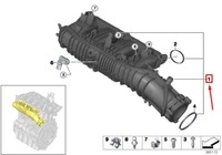 фото thumb №9, Mini cooper s f55 двигун впуск manifold 11617617500