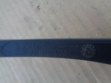 фото thumb №10, Решітка середня бампера впуск w246 w242 ngt cng електричний drive a2428850322