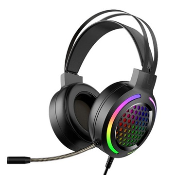 Мышь MARVO MH01BK + наушники для геймера, RGB