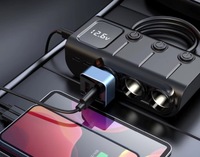 фото thumb №7, Розподільник роз'єм прикурювача 12-24v usb pd 35w woltomierz 120w legacy