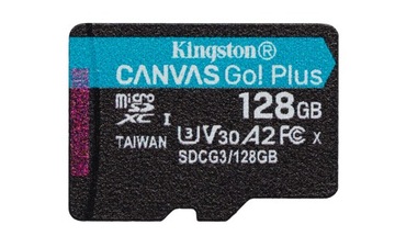 Kingston microSDXC Canvas Go Plus 128 ГБ + адаптер