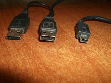 КАБЕЛЬ 2 x USB, USB mini-B — фотокабель и многое другое