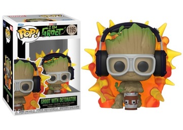 Funko Pop! I AM GROOT 1195 - Groot with Detonator