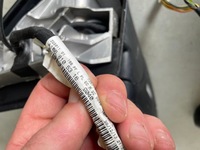 фото thumb №10, Дзеркало ліві mercedes gl x166 камера 17 pin колір 040