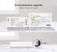 Контроллер для светодиодных лент RGB, RGBW, RGBCCT 3-в-1 с зонированием Miboxer FUT037S+