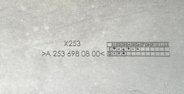 фото thumb №10, Mercedes glc x253 w253 a253 2019 - поріг планка накладка кріплення l + r оригінальний номер