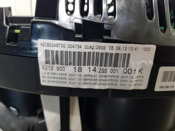 фото thumb №8, Mercedes w212 w207 спідометр  прилади англієць 2129001814