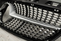 фото thumb №8, Mercedes a-class w176 2012-2015 решётка diamond серебряный