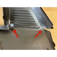 Молдинг решётка накладка рамка накладка бампера перед ssangyong torres 2022- Цена, фото thumb