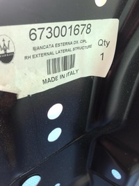 фото thumb №8, Обшивка порог правый maserati ghibli 673001678