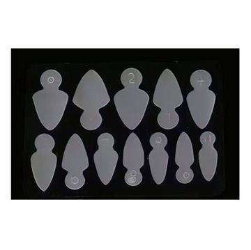 Отличные французские силиконовые формы двойной формы Almond Short C