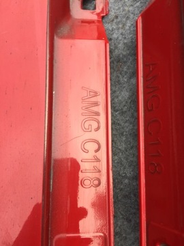 фото thumb №5, Планка порогова накладка mercedes c118 cla amg