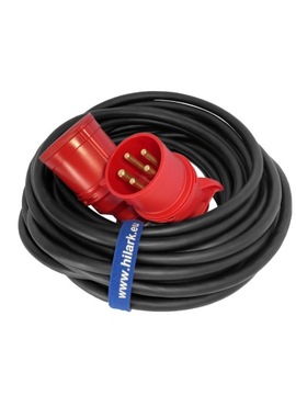 Резиновый удлинитель питания H07RN-F 5х4 3м OnPD 32А