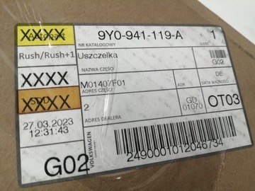 Прокладка фары L PORSCHE CAYENNE 9Y0941119A