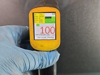 фото thumb №9, Капот передняя vw golf vi szary ld7x