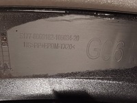 фото thumb №9, Молдинг крыла правый перед bmw x6 g06 m-pakiet 8069182