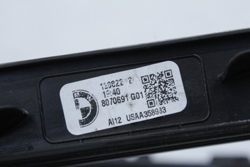 фото thumb №6, Рейлінги дахові комплект глянцево-чорний м-пакет bmw g01 x3 f97 x3m